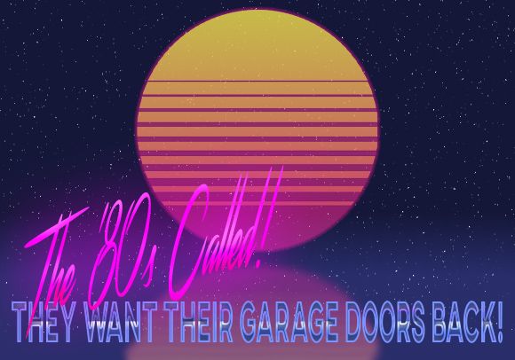 80s Garage Door Evolution