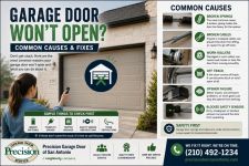 Garage Door Won't Open Common Causes Fixes