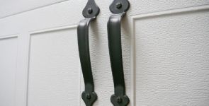 Magnetic Decorative Hardware for Garage Doors