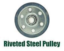 Riveted Steel Pulley