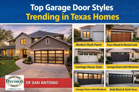 Top Garage Door Styles Trending In Texas Homes (2026 Edition)