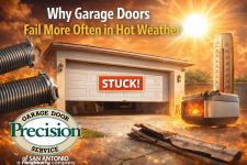 Why Garage Doors Fail More Often In Hot Weather