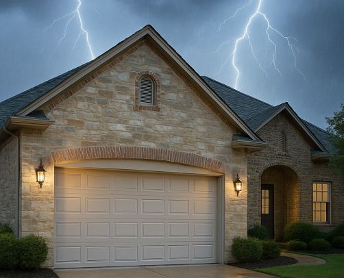 Why Replace A Hail-Damaged Garage Door?